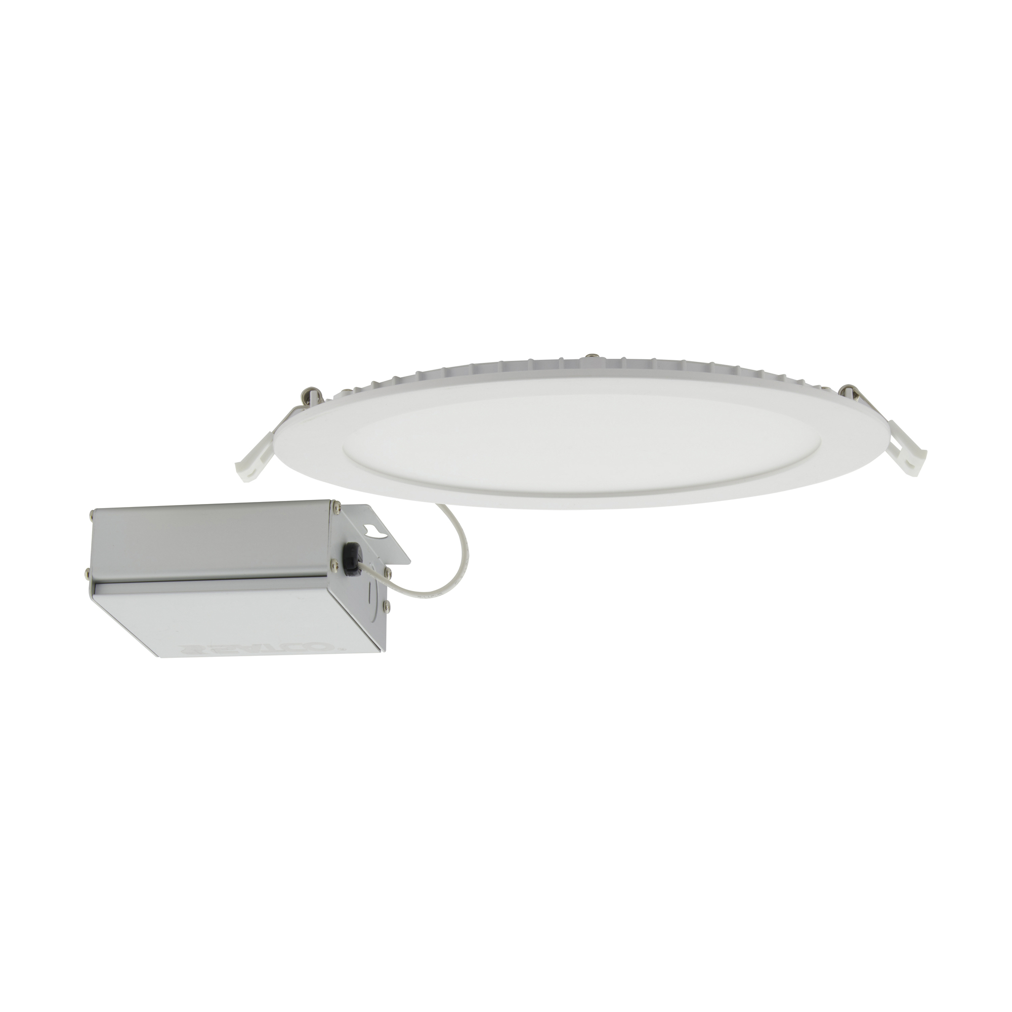 S11828 ColorQuick Contemporary Round LED Downlight, LED Lamp, 24 W Fixture, 120 V AC, Aluminum Housing