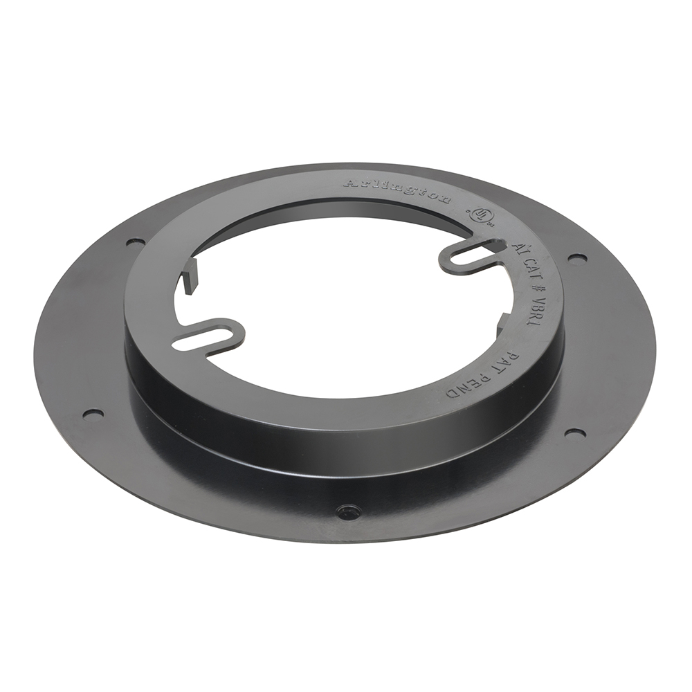 Nonmetallic vapor barrier cover for single gang ceiling boxes. Designed for new work.