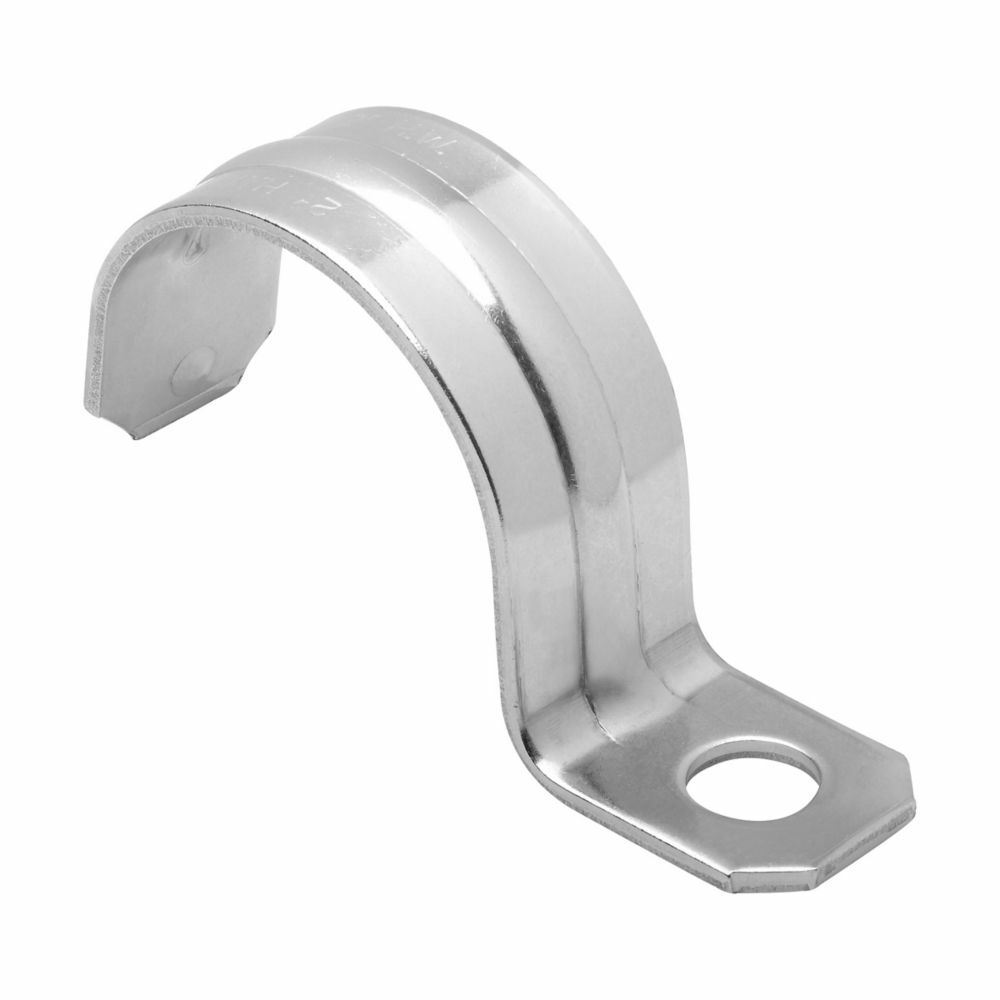 411SS 1-Hole Conduit Strap, 3/4 in, For Use With IMC/Rigid Conduit, 316 Stainless Steel