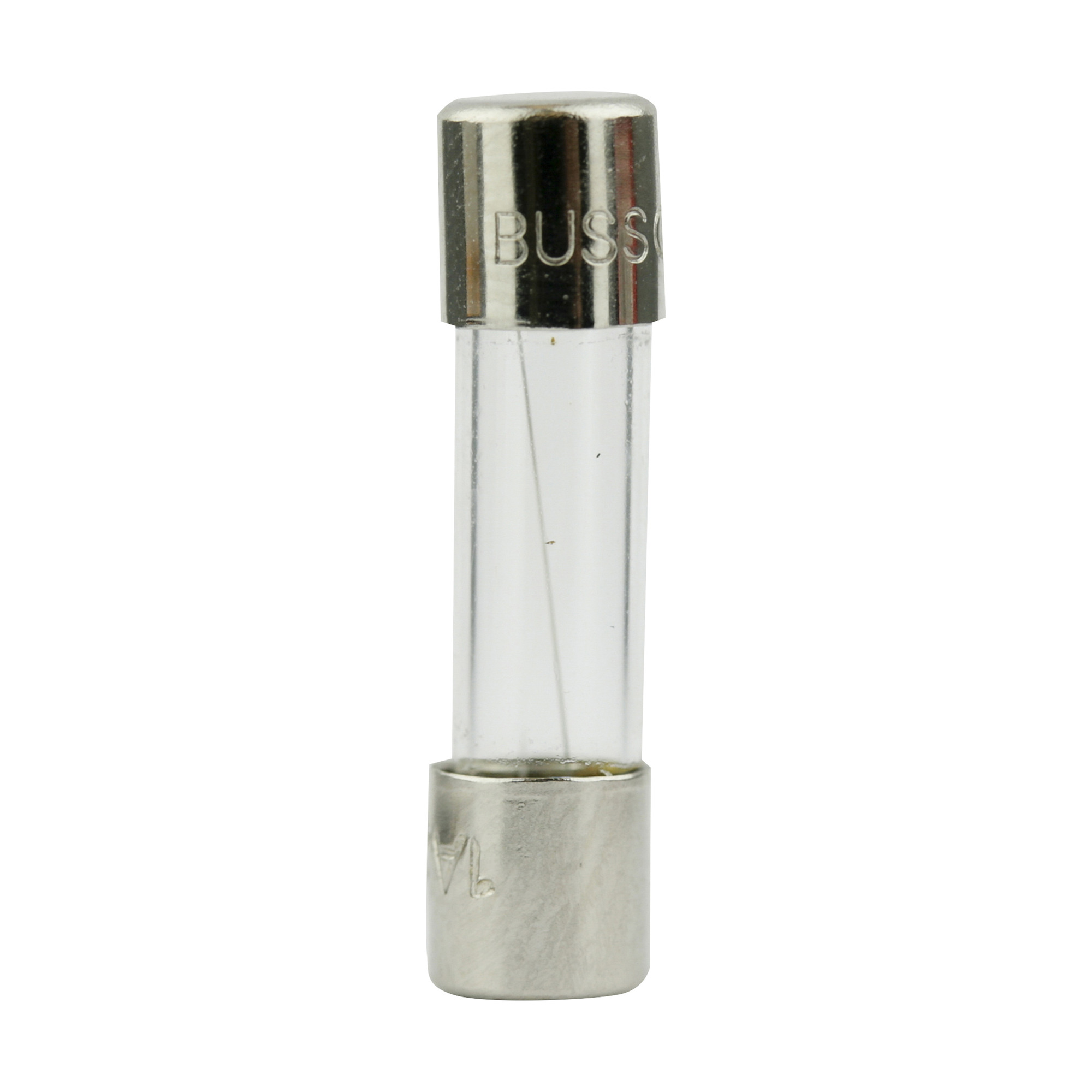 GMA-250-R Low Breaking Small Dimension Fast Acting Fuse With Nickel Plated Brass End Caps, 250 mA, 250 V AC, 35 A, 10 kA Interrupt, Cylindrical Body