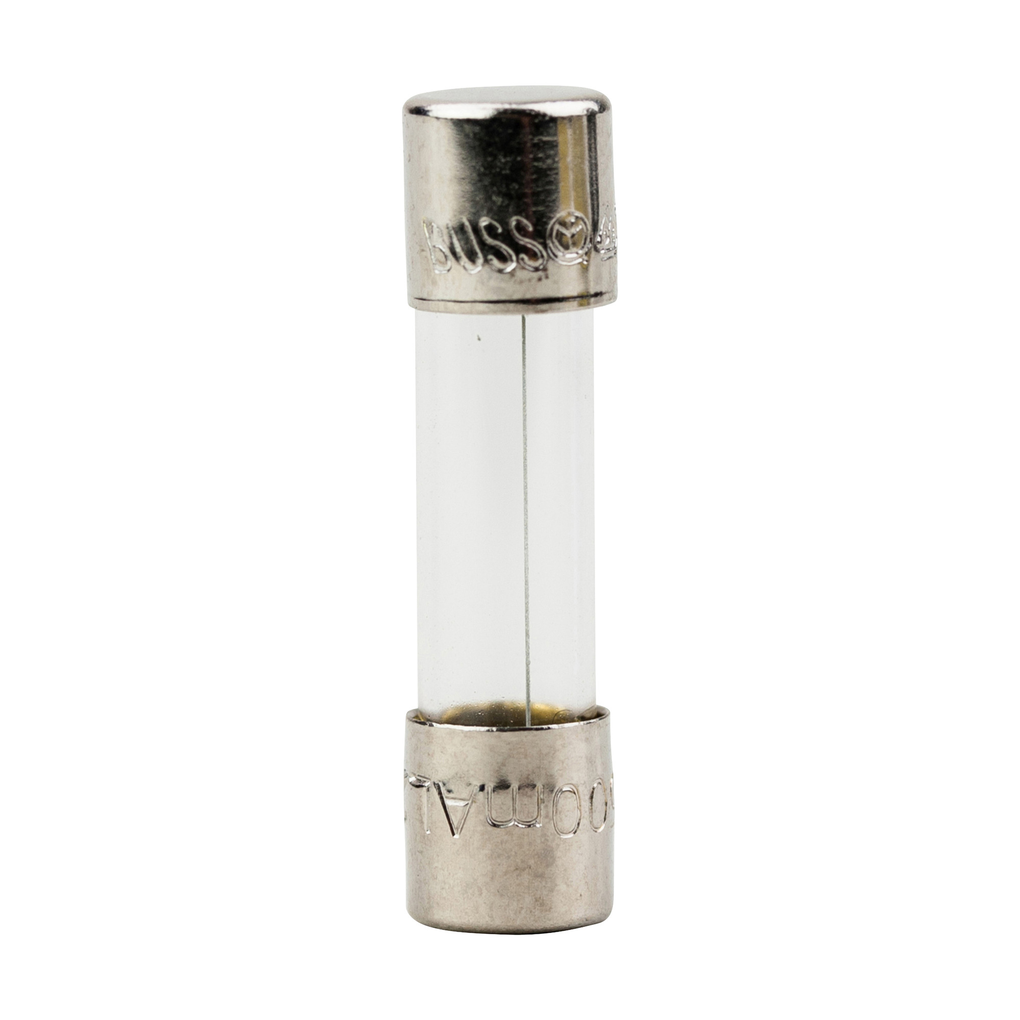 GMC-7-R Low Breaking Medium Time Delay Fuse With Nickel Plated Brass End Caps, 7 A, 125 V AC, 200 A, Cylindrical Body