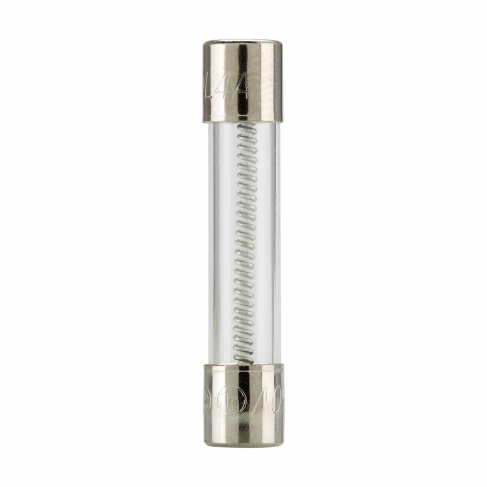 MDL-2-1/2-R Time Delay Fuse With Nickel Plated Brass End Caps, 2.5 A, 250 V AC, 100 A/10 kA Interrupt, Cylindrical Body