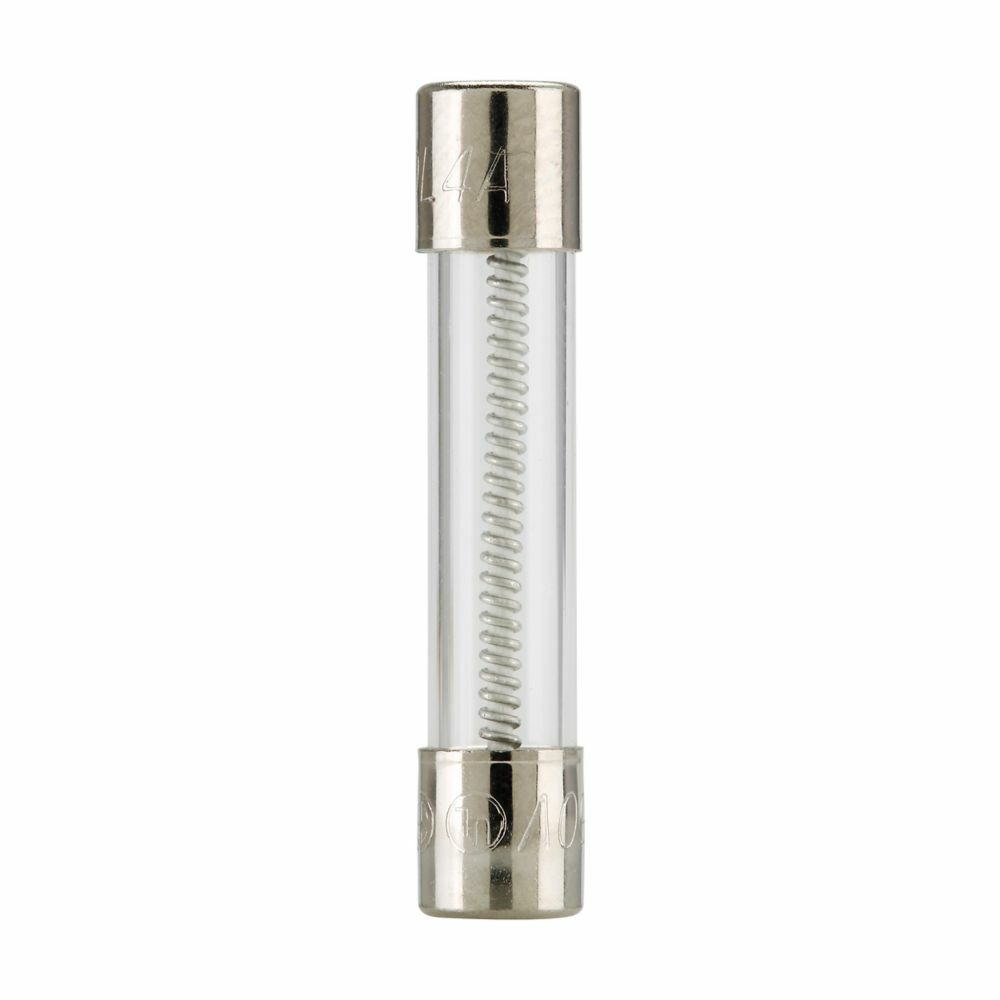 MDL-6/10-R Time Delay Fuse With Nickel Plated Brass End Caps, 6/10 A, 250 V AC, 35 A/10 kA Interrupt, Cylindrical Body