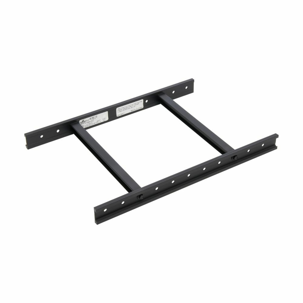 SB1618ATG Runway Tubular Stringer, 119-1/2 in L x 18 in W, 2 in H Side Rail, 9 in Rung Spacing, Steel