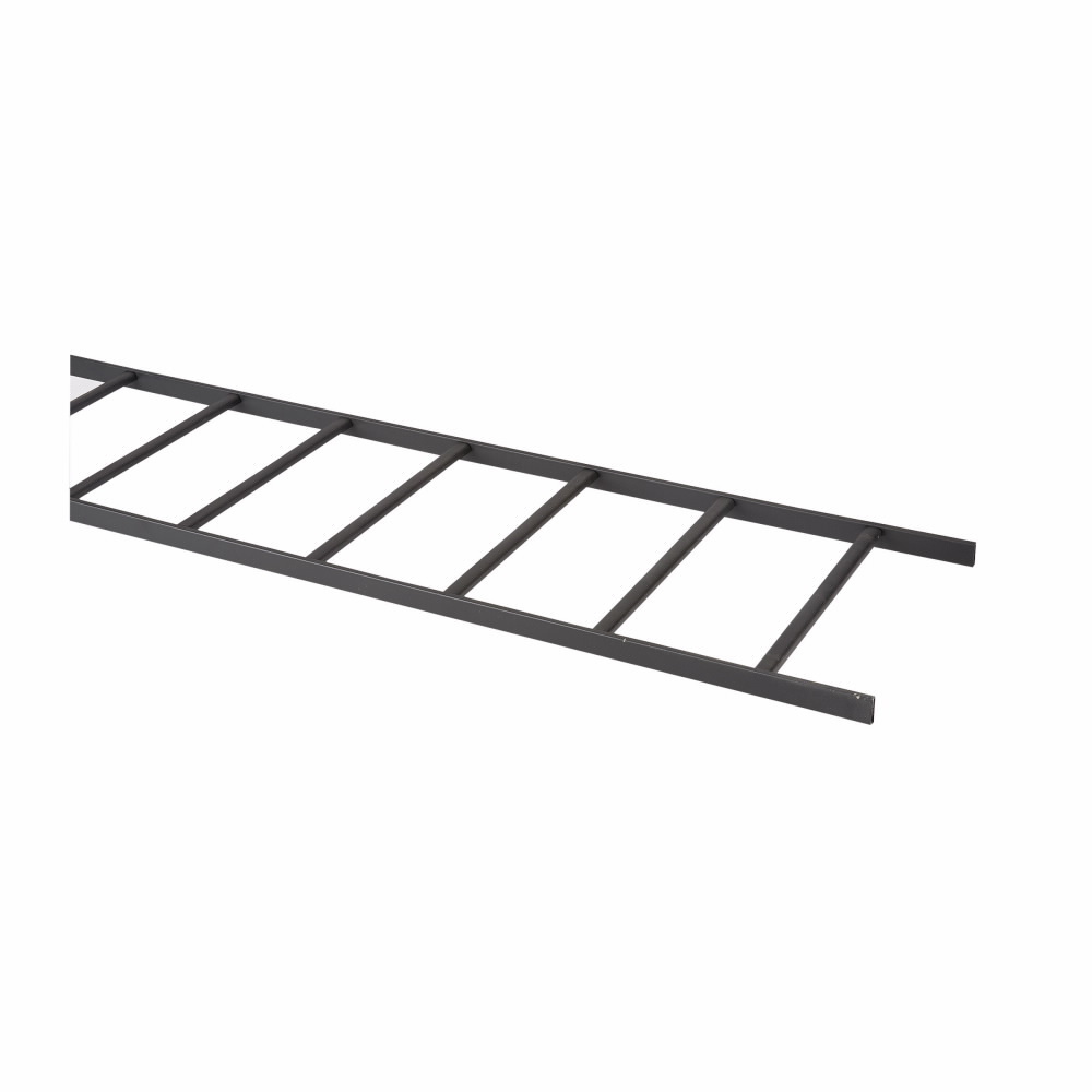 SB1724FB Value Line Runway Tubular Stringer, 119-1/2 in L x 24 in W, 1-1/2 in H Side Rail, 9 in Rung Spacing, 1008 Steel