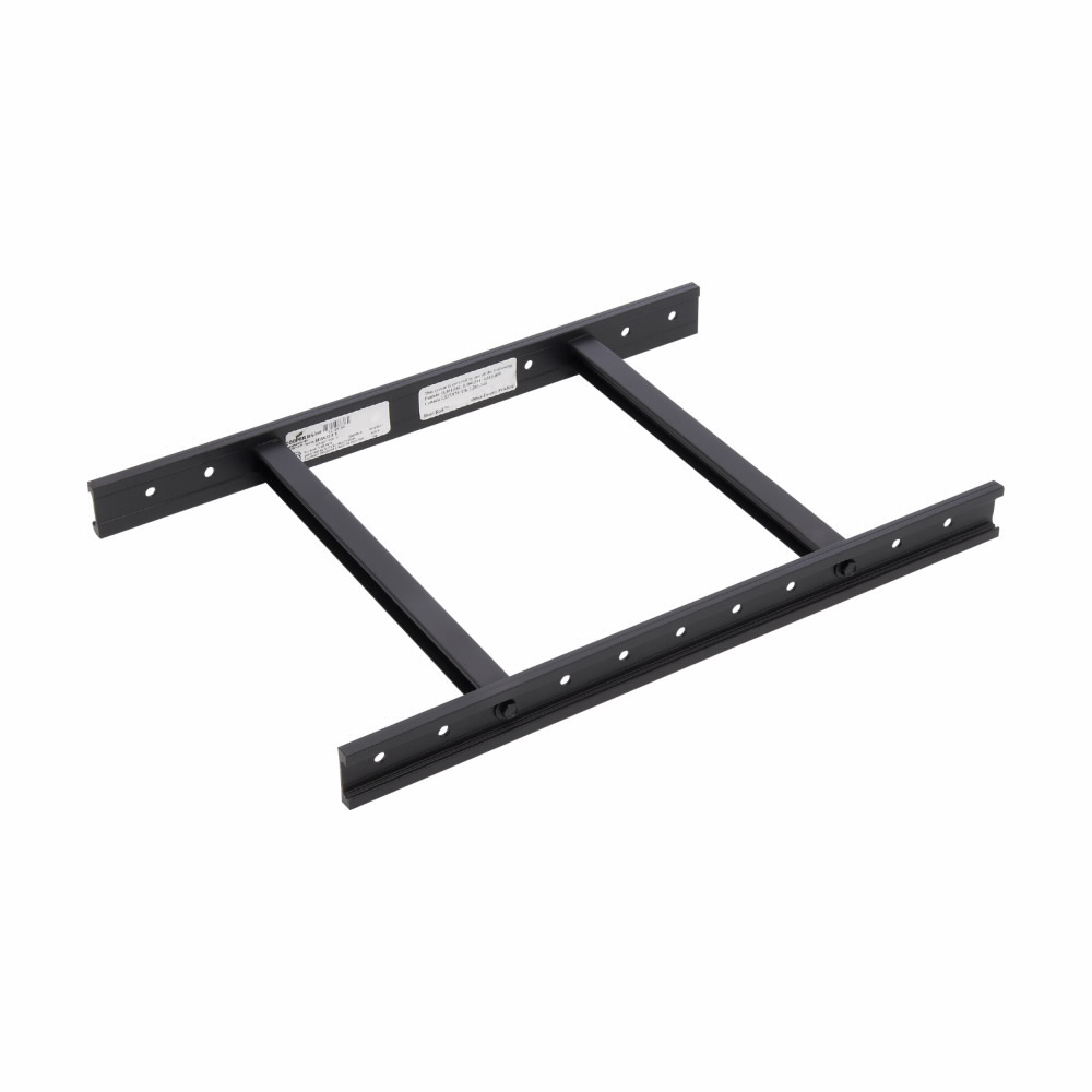 SB17U12BFB Boxed Runway Tubular Stringer, 119-1/2 in L x 12 in W, 1-1/2 in H Side Rail, 12 in Rung Spacing, 1008 Steel
