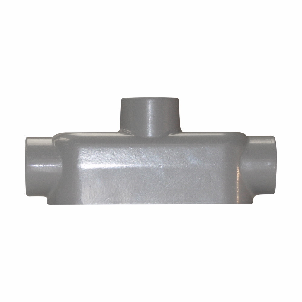 TB55 Condulet Type TB Conduit Outlet Body, 1-1/2 in Hub, 5 Form, 34.2 cu-in Capacity, Die Cast Copper-Free Aluminum, Epoxy Powder Coated