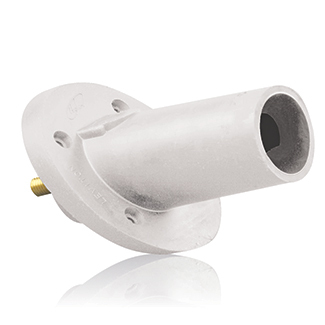 17R23-W 17 Series 30 deg Cam Type Male Taper Nose Single Pole Receptacle, 600 VAC, 690 A, 250 to 750 kcmil Wire, Threaded/Stud Connection