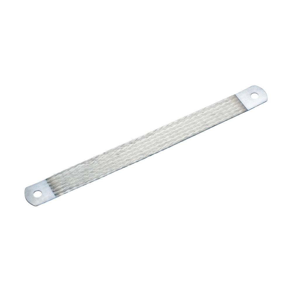 MBJ25-300-10 MBJ ERI3 Grounding and Bonding Braid, 11.811 in L x 0.866 in W, 150 A, 0.413 in Mounting Hole