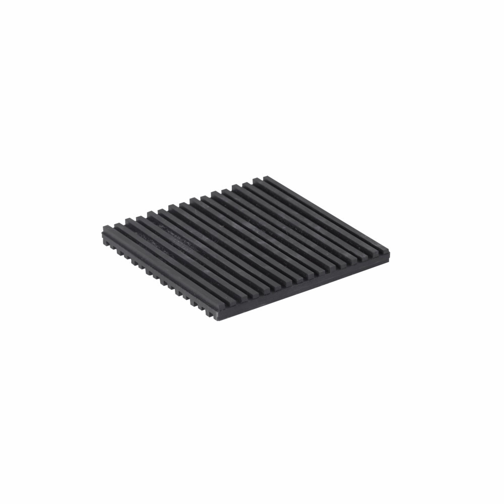 NNP-324 Vibra Trol Type NNP Vibration Isolator Pad, 16200 lb Max Steady, 18 in L x 18 in W, Ribbed Neoprene