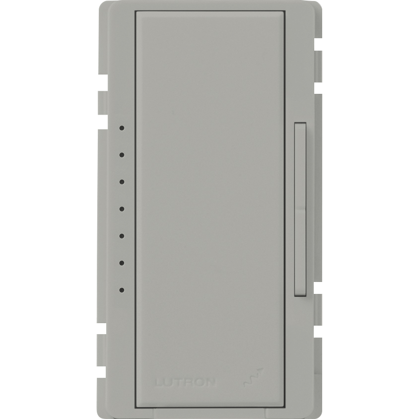MK-D-5-GR Maestro 5-Pack Color Change Kit, Interchangeable Front Panel/Tapswitch for MA-PRO LED+ Dimmer, Gray