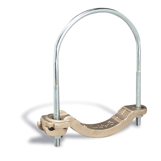 3907 Blackburn EZ-Ground Non-Insulated Water Pipe Grounding Clamp, 4 to 4/0 AWG Conductor, Bronze