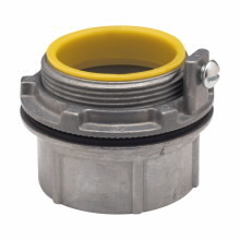CHG7 Threaded Grounded Hub, 2-1/2 in, For Use With IMC/Rigid Conduit, Zinc, Natural