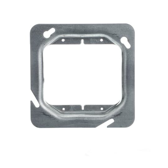 72-C-18-5/8 Steel City Outlet Box Cover, 4-11/16 in L x 4-11/16 in W, Steel