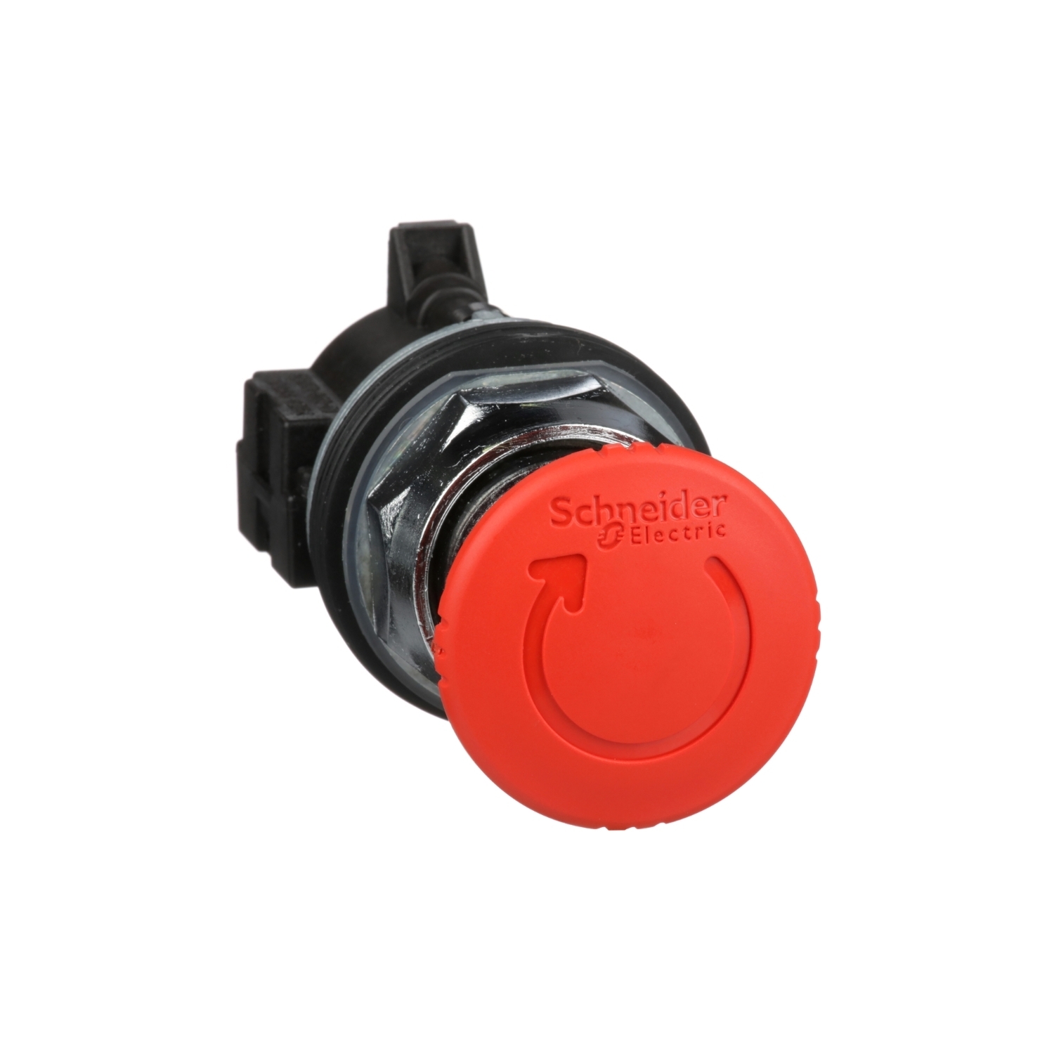 9001KR16H2 Harmony Non-Illuminated Pushbutton, 30 mm, 2NO-2NC Contact, Red