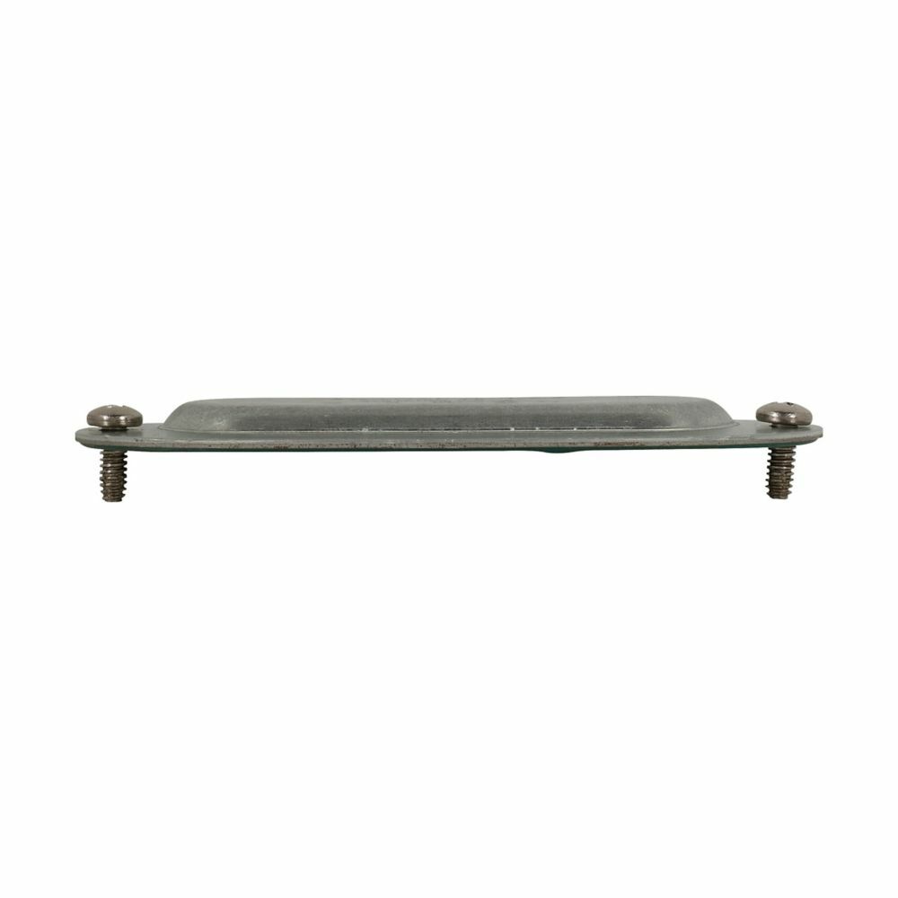 180G Condulet Form 8 Cover With Neoprene Integral Gasket, 1/2 in Hub, For Use With Rigid Conduit Bodies, Sheet Steel, Electro-Galvanized/Aluminum Acrylic Painted