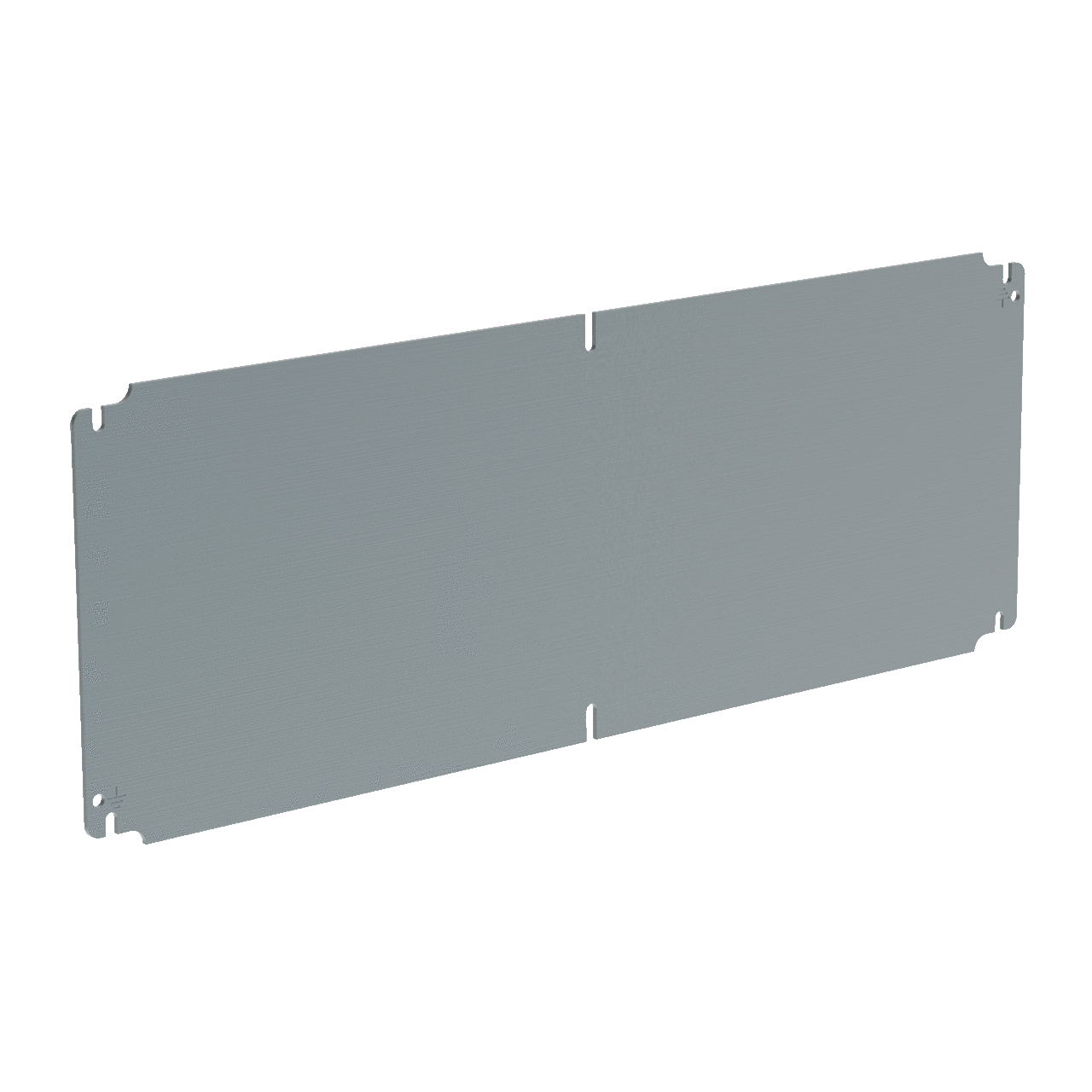 LP2331 InLine A54P Landscape Panel, 11.46 in W x 8.31 in H, Steel, White