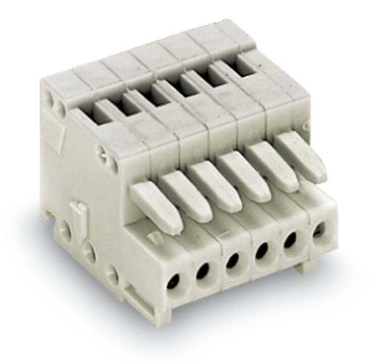 733-105 Operating Tool 1-Conductor Female Connector, 320 V, 6 A, 28 to 20 AWG Wire, 5 Poles