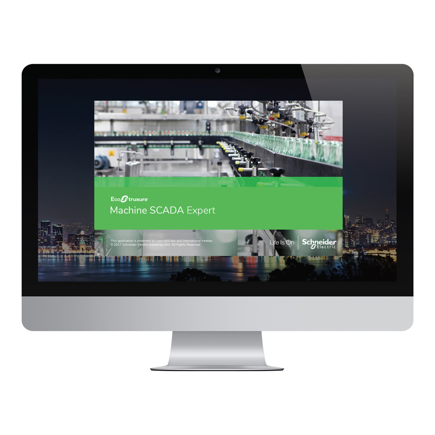 Buildtime license, EcoStruxure Machine SCADA Expert, line management, 4000 tags, digital