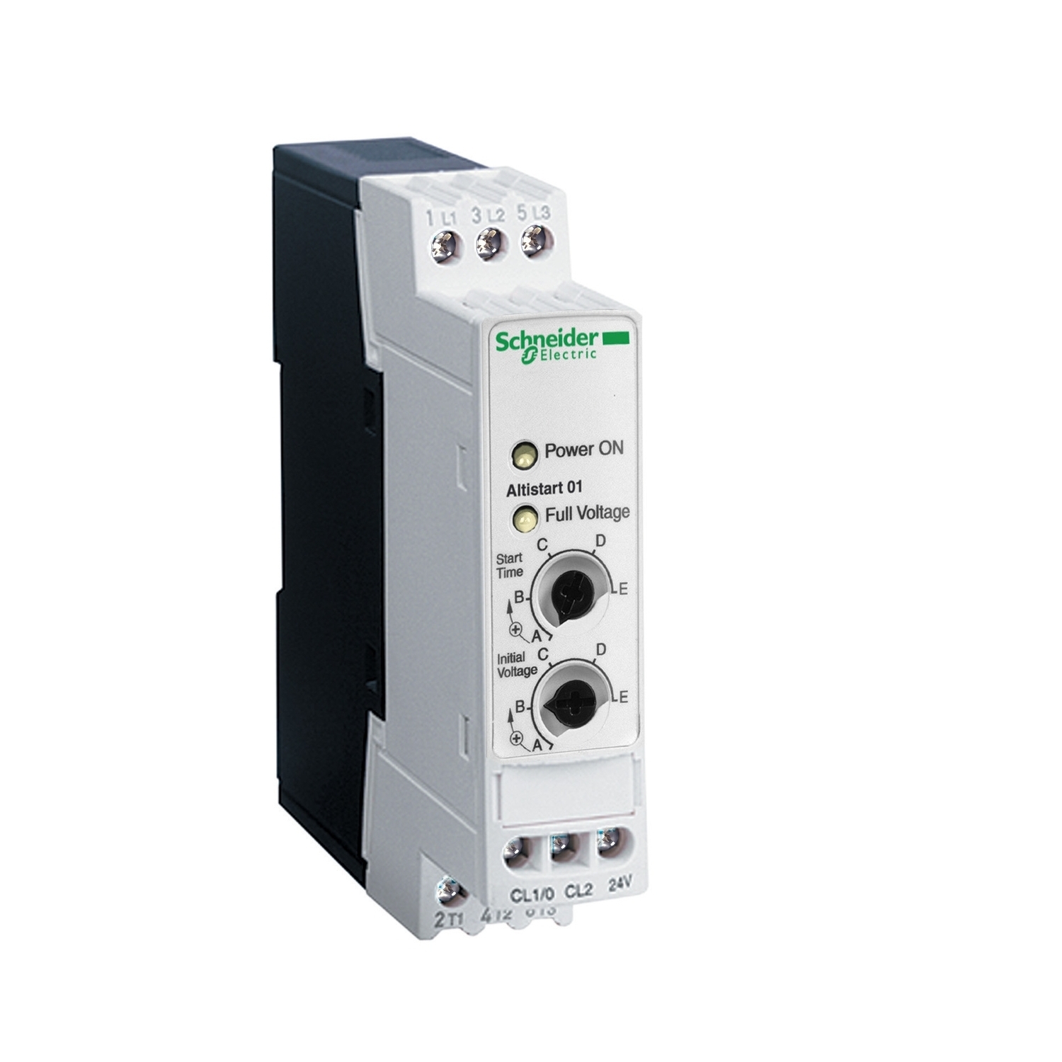 ATS01N106FT Altistart Integrated Bypass Soft Starter With Heat Sink, IP20 Enclosure