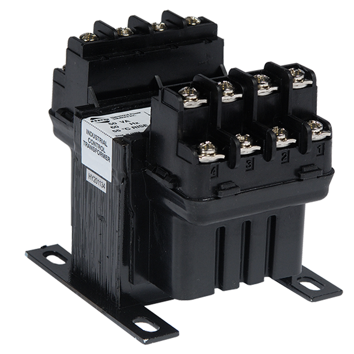 PH50QR Imperator Industrial Molded Open Style Control Transformer, 240/480 V AC Primary, 12/24 VAC Secondary, 50 VA Power Rating, 50/60 Hz, 1 Phase