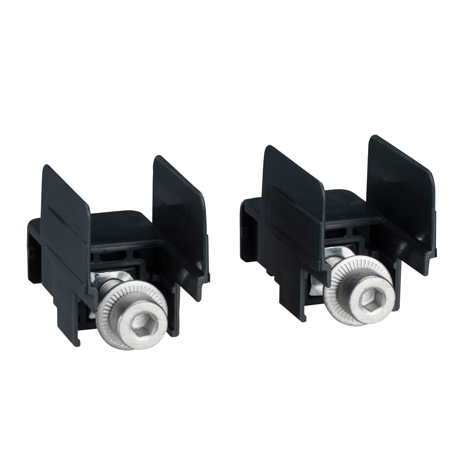 LV426962 Field Installable Terminal Nut Kit With M6x19 Screw, M6, For Use With PowerPact 15 to 125 A 2-Pole B Frame Fixed Molded Case Circuit Breaker