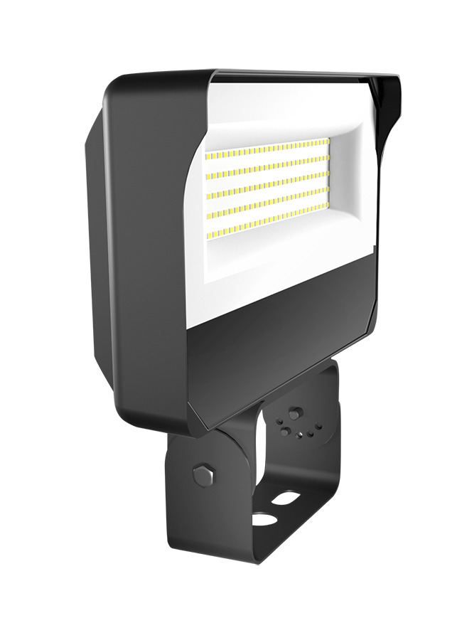 X34-100LT-840/U X34 General Purpose Floodlight Fixture, LED Lamp, 90 W Fixture, 120, 208, 240, 277 V, Bronze Housing