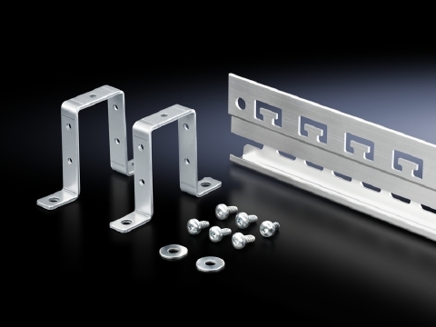 2388650 Strain Relief Rail, For Use With 600 mm W EMC Shielding Bracket, Strain Relief, Extruded Aluminum