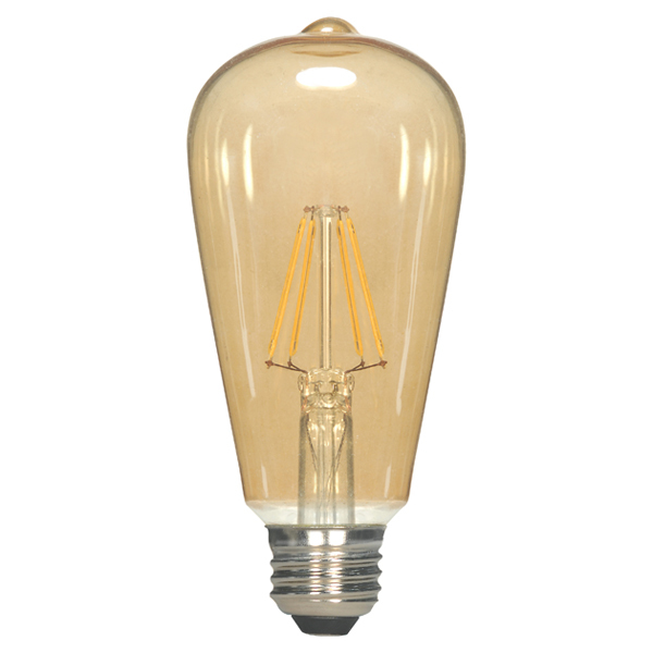 S9578 Omni-Directional LED Lamp, 4.5 W, 40 W Incandescent Equivalent, E26 Lamp, ST19 Shape, 400 Lumens