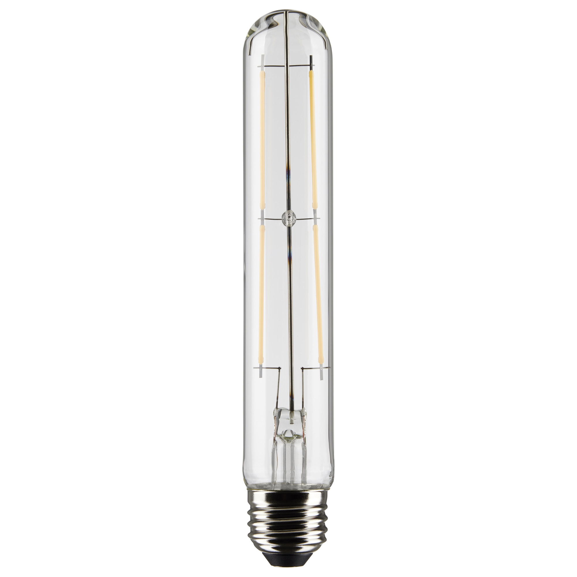 S21355 Bulb, 8 W, 60 W Incandescent Equivalent, E26 Lamp Base, T9 Shape, 800 Lumens