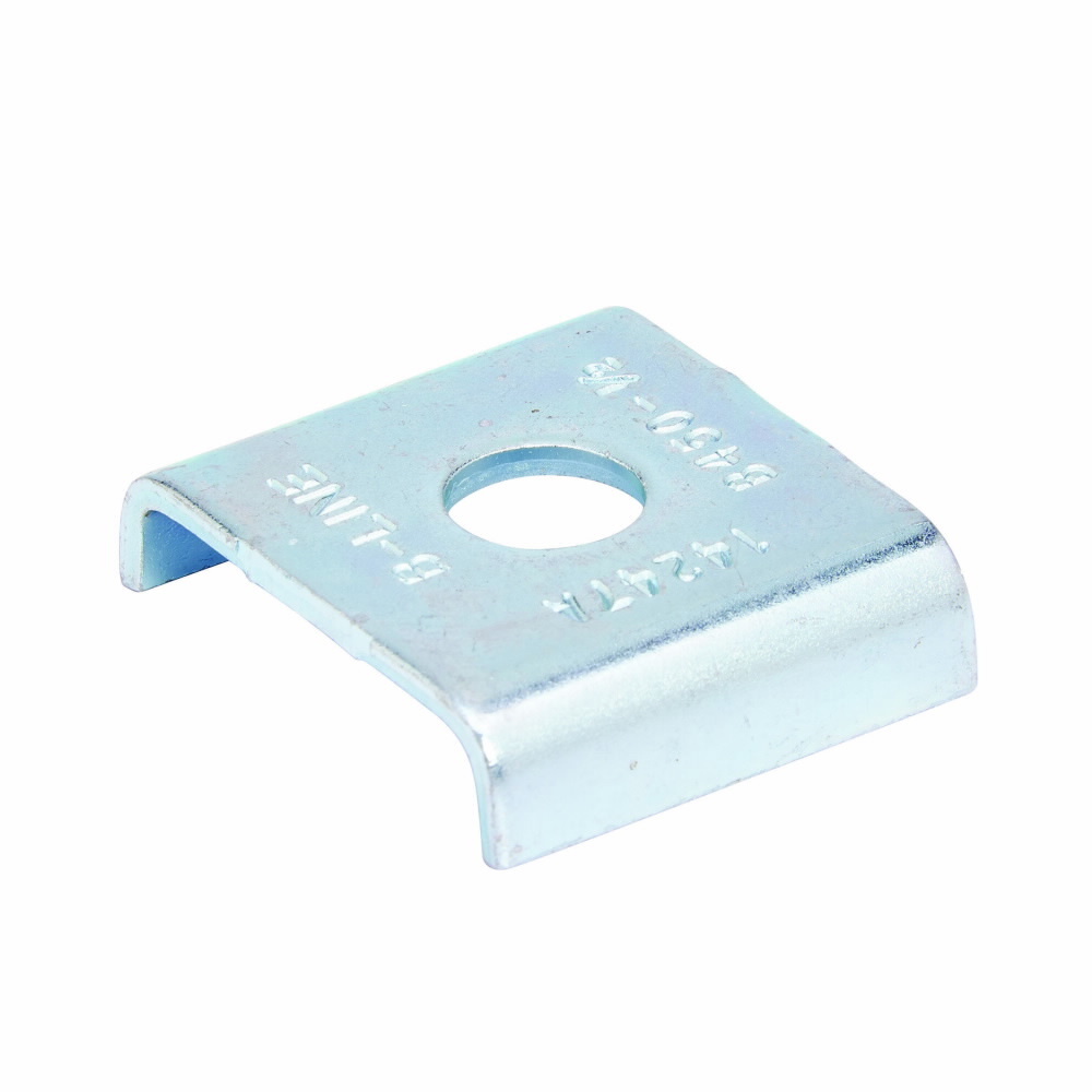 B450-1/2ZN U-Washer, 1/2 in, 9/16 in ID, Steel