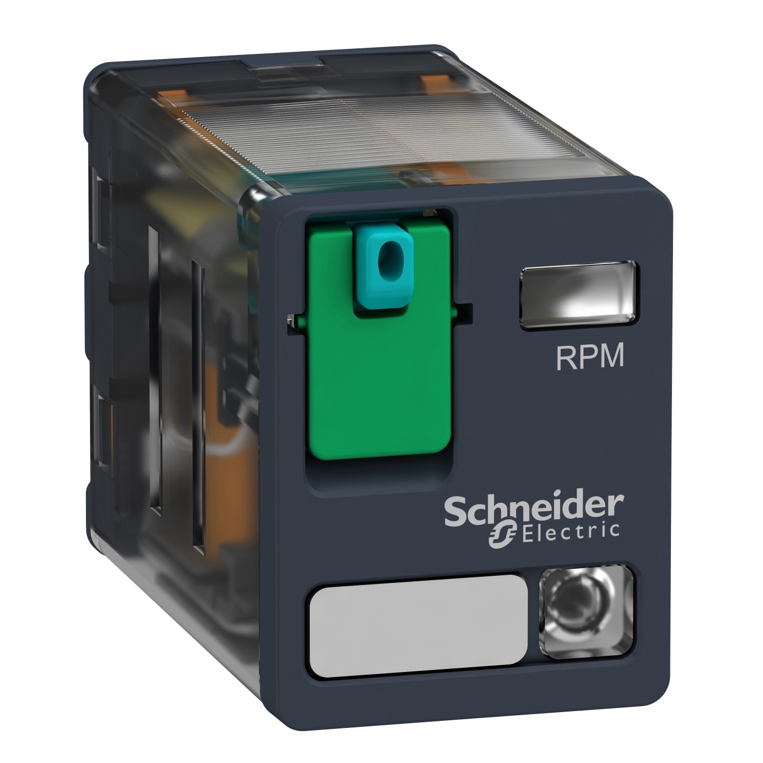 RPM22BD Zelio Miniature Power Relay, 15 A, 8 Pin, 2NO-2NC 2 Form C Contact, 24 V DC V Coil