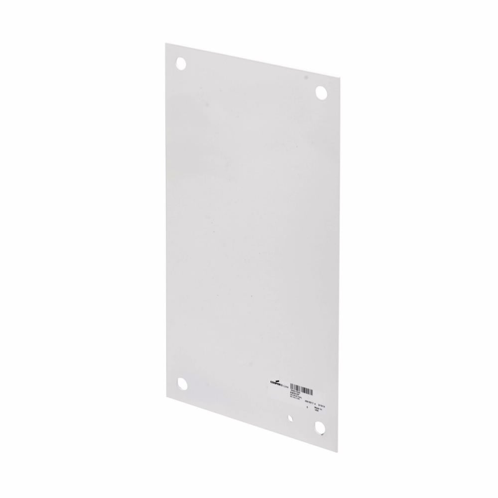 AW2016P Premier Flat Enclosure Panel, 13 in W x 17 in H, Steel, White
