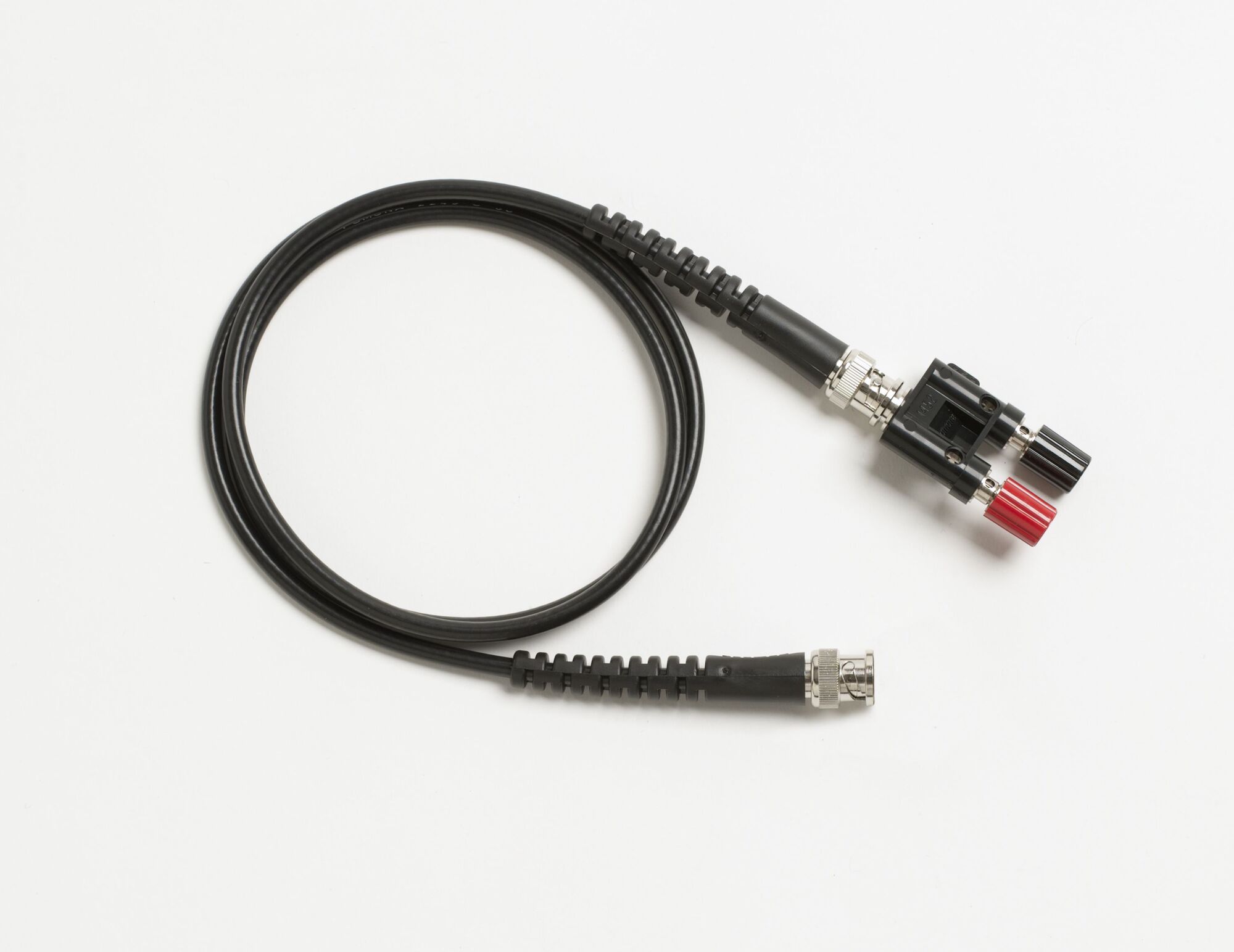 3786-C-36 3786 Double Banana Plug to Minigrabber Test Clip, 300 Vrms, 8 A, 36 in OAL, Brass, Nickel Plated