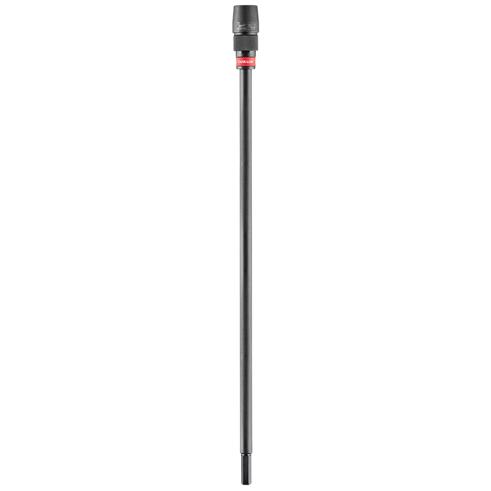 48-28-2040 Quik-Lok Hex Drive Extension, 3/8 in Drive, 1/4 in Shank, 24 in OAL