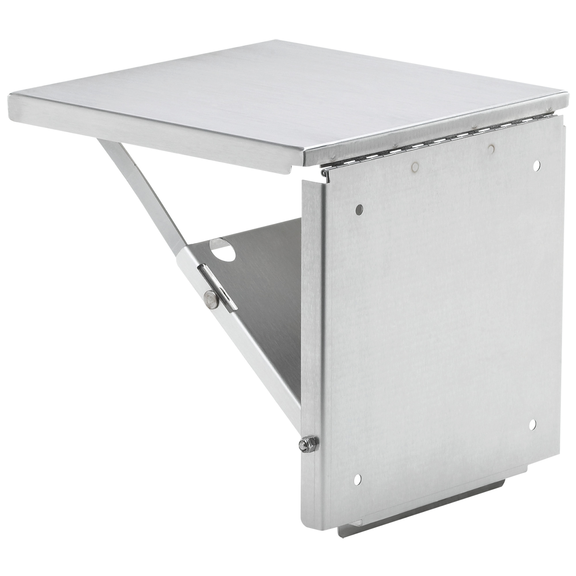 ACSHELF1818SS A80 Folding Shelf, 12.12 in H x 18 in W x 1 in D, 304 Stainless Steel