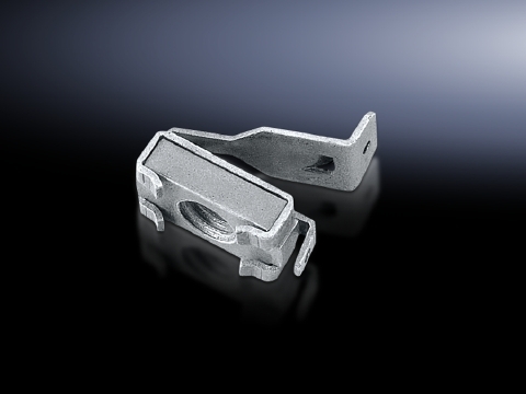 4164000 Captive Nut, For Use With TS, SE Series Enclosure, M6 Thread, Die Cast Zinc