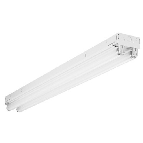 C 2 32 MVOLT GEB10IS C Series General Purpose Strip Light, (2) Lamps T8 Lamp, 120 to 277 VAC, High Gloss Baked White Enamel Housing