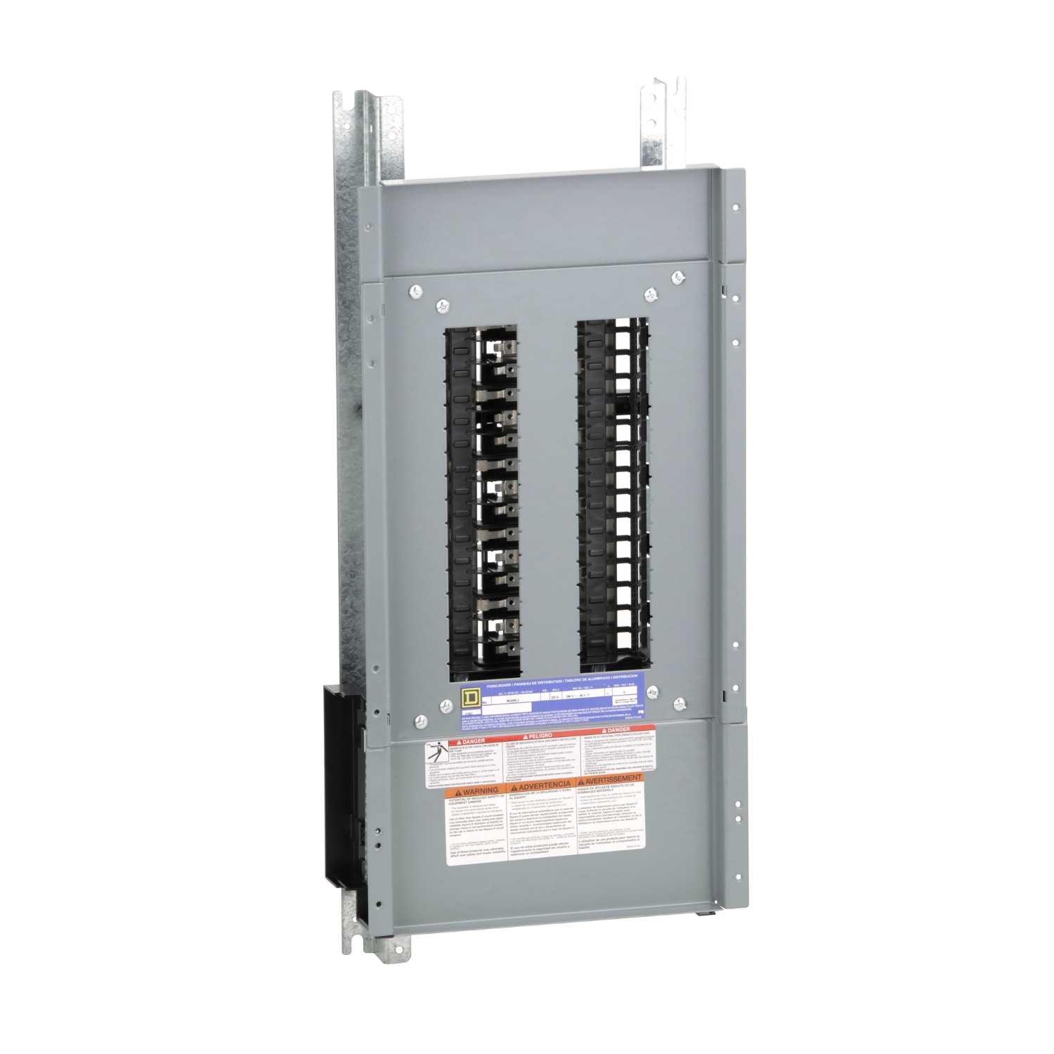 NQ430L2 NQ Series 3-Phase Panelboard Interior, 240 V AC/48 V DC, 225 A, 30 Spaces, 100 kA SCCR