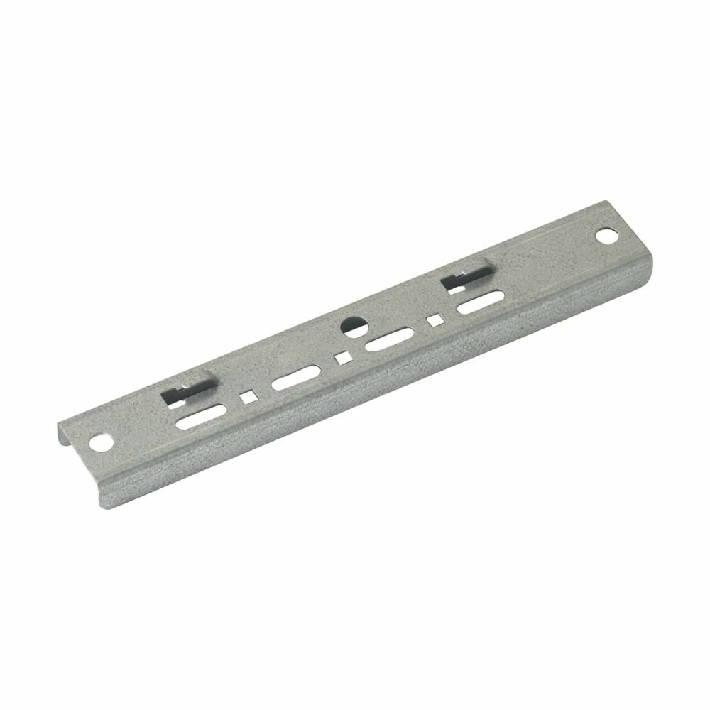 FTB16CT Center Trapeze Hanger, 19.63 in L, For Use With WBUHD Hold Down Clip, 16 in W Tray and SB301-1/2 x 8 Threaded Rod Protector, Steel