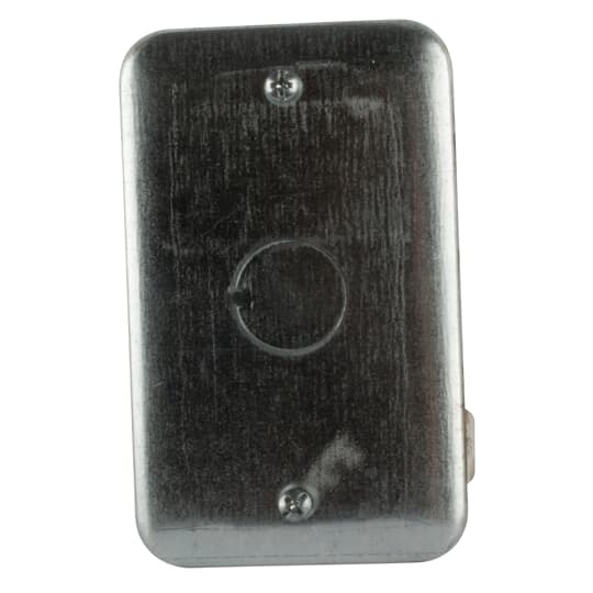 68-C-6 Steel City Utility Box Cover, 4-1/8 in L x 2-1/2 in W, Steel