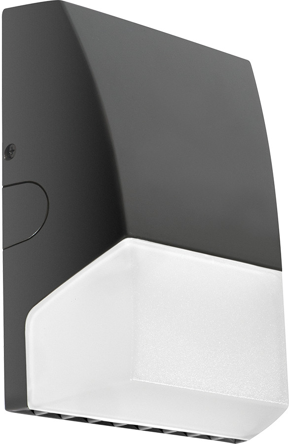 BRISKM48L-730 BRISK Economical Outdoor Wallpack,) LED Lamp, 34.6 W Fixture, 120/208/240/277 V AC, Bronze/Polyester Powder Coated Housing