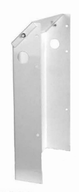 UH90G Midwest GE RV Water Shroud, For Use With 9 in W Post, Steel, Gray