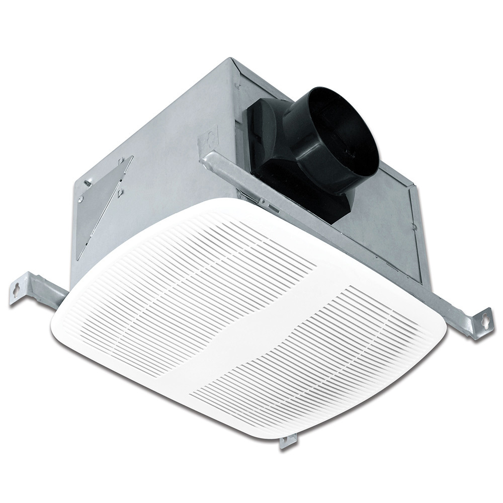 AK110PN Exhaust Fan, 100 cfm, 4 in Dia Duct, 26.4 W, 115/120 V AC, 0.3 A, 2 sones, Domestic