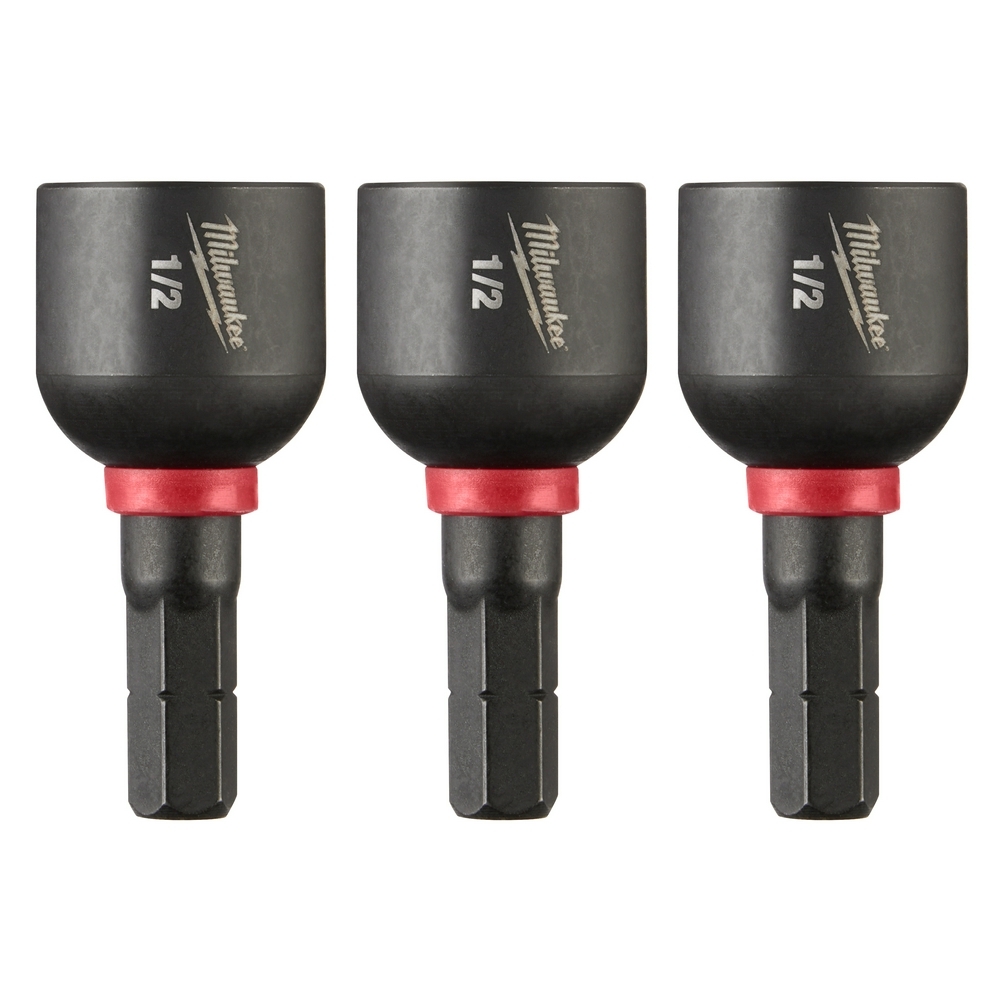 49-66-4517 Shockwave Impact Duty Magnetic Insert Nut Driver, 1/2 in Drive, Proprietary Steel, 1/2 in Hex