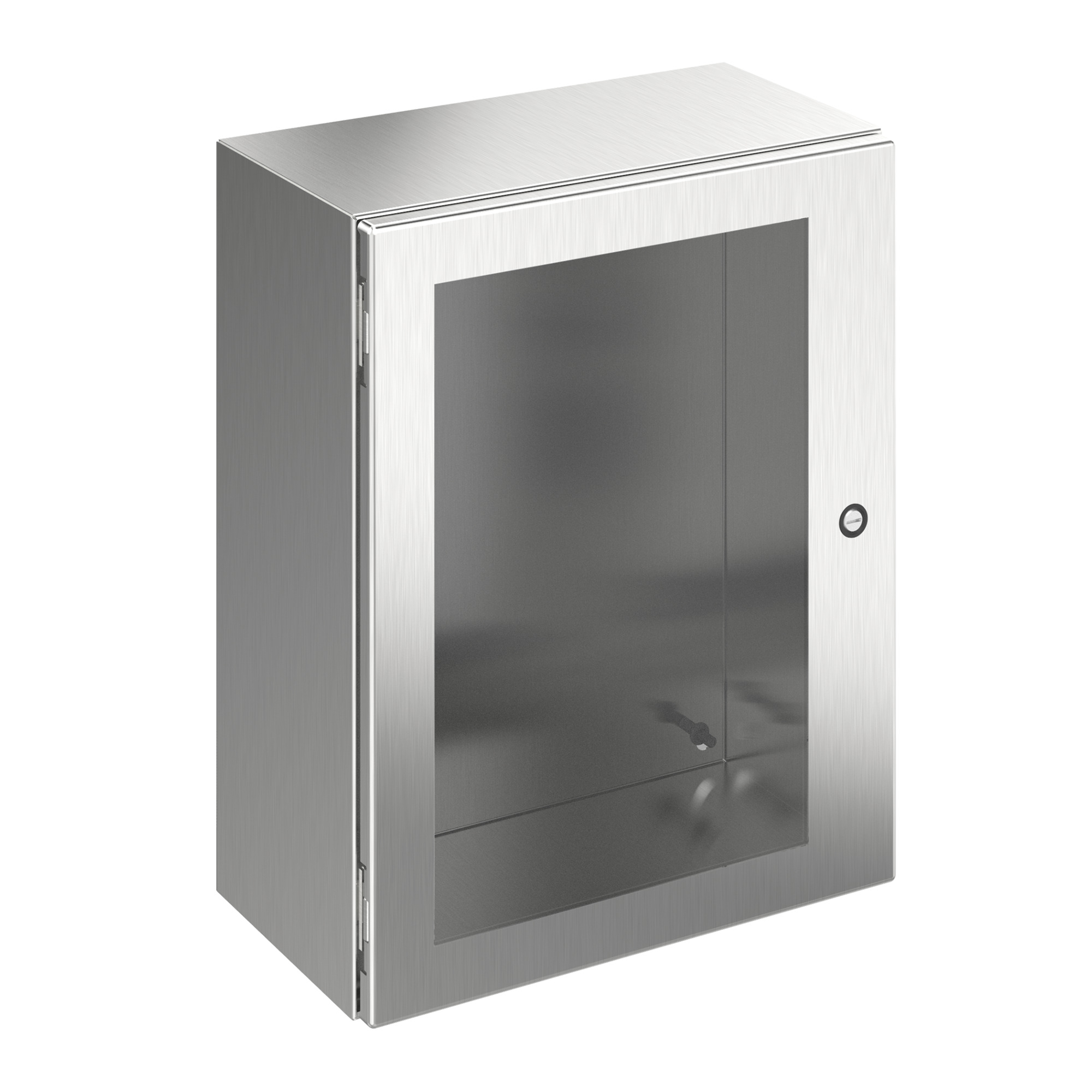 CSD12126WSS Concept CWS 1-Door Enclosure, 12 in L x 12 in W x 6 in D, NEMA 4X NEMA Rating, 304 Stainless Steel