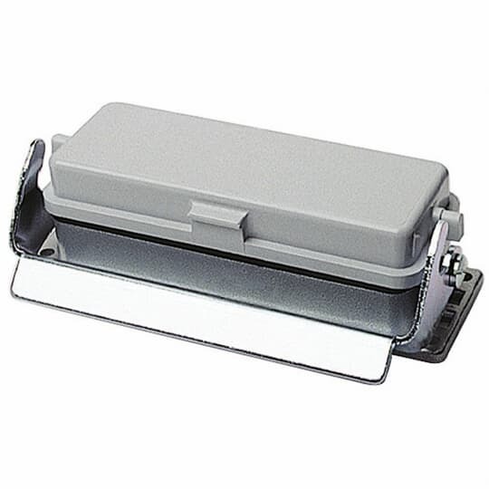 PB448 Pos-E-Kon 1-Lever Locking Panel Base With Cover, Rear, Panel Mount, Die Cast Aluminum