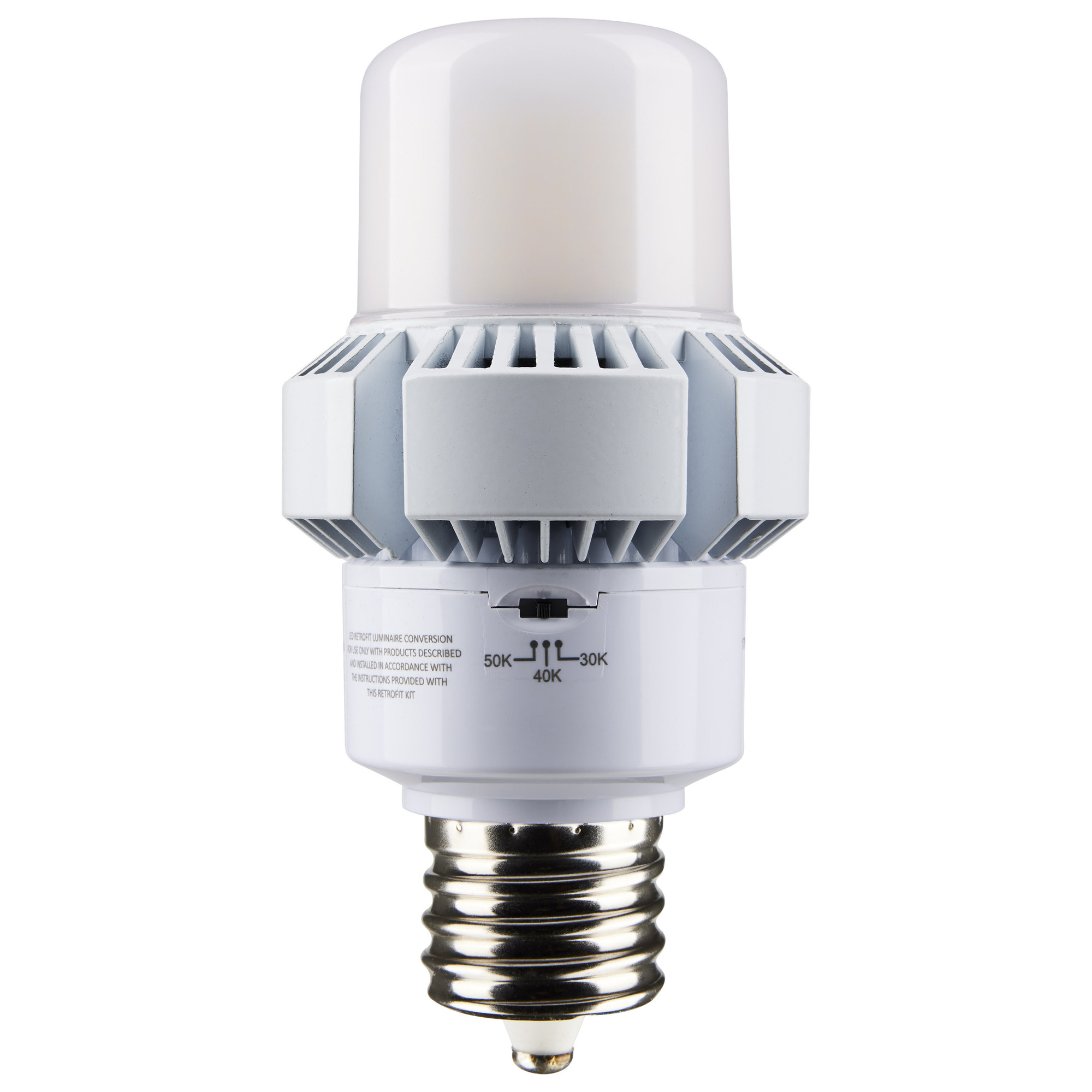 S13163 Hi-Pro Bulb, 17, 35 W, 300 W Incandescent Equivalent, EX39 Lamp Base, AP28 Shape, 2380, 4550 Lumens