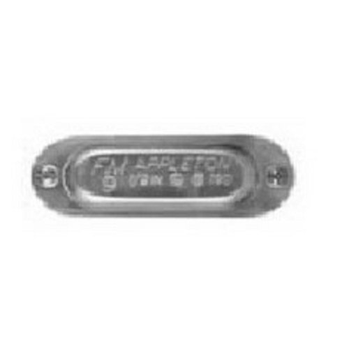 490 Unilets Blank Cover With Screw, 1-1/4 in Hub, For Use With UNILETS FM9 Aluminum Conduit Outlet Bodies, Stamped Aluminum, Natural Aluminum