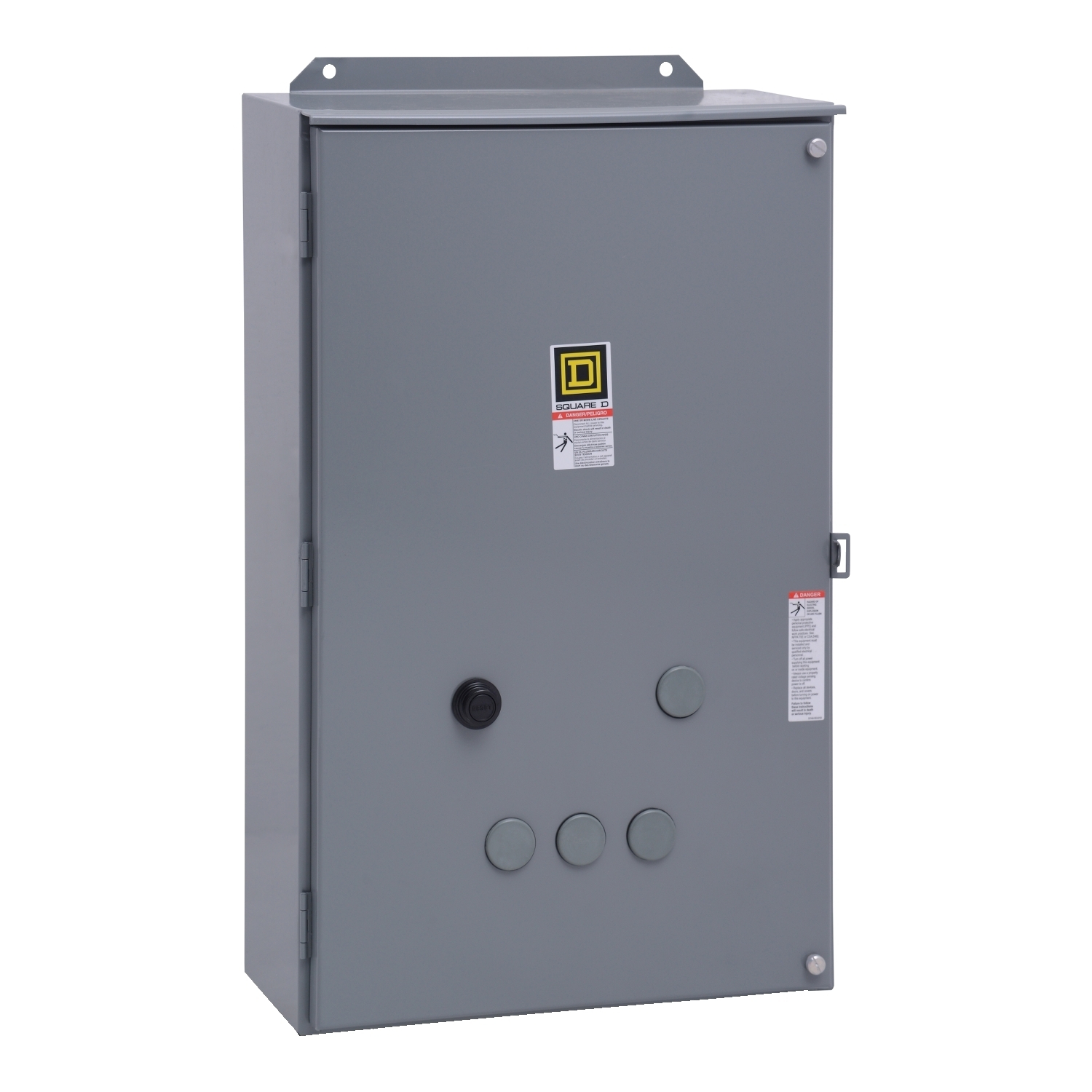 8536SEA1V02H30S Type S Starter, 110 to 120 VAC V Coil, Non-Reversing Action, 3 Poles, NEMA 12 Enclosure
